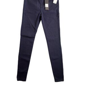 Numero Genoa Jeans Womens 27 Midnight Blue Skinny Stretch Denim High Rise NWT